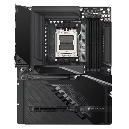 ATX - Socket AM5 - B850 - 4 x DDR5 - 4 x M.2 - USB 3.2 GEN 2x2 - 1 x PCI-Express 5.0 16x - LAN 5 GbE - Wi-Fi 7 – Image 2
