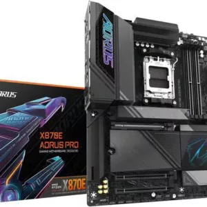 ATX - Socket AM5 - X870E - 4 x DDR5 - 5 x M.2 - USB4 (40Gbps) - 2 x PCI-Express 5.0 16x slots - LAN 10 GbE + 5 GbE - Wi-Fi 7 – Image 3