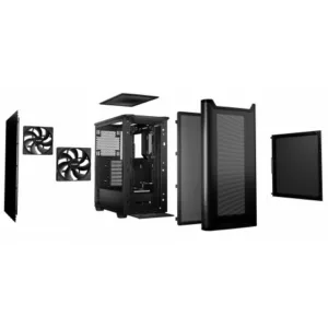 Be Quiet! PURE BASE 501 BLACK AIRFLOW – Image 4