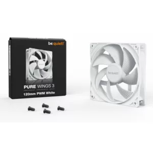 Be quiet! PURE WINGS 3 120mm PWM Blanc – Image 3