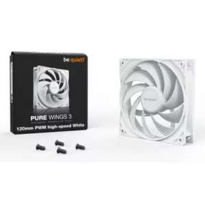 Be quiet! PURE WINGS 3 120mm PWM H Blanc – Image 3