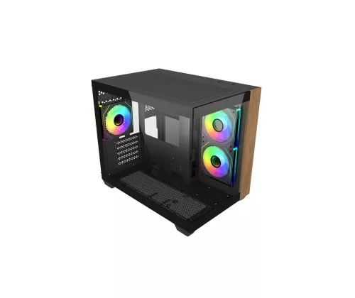 COOLER MASTER Elite 481 Wood Black – Image 3