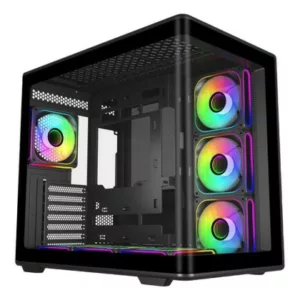 Alternative view of COOLER MASTER Elite 600 Black - 7 fans