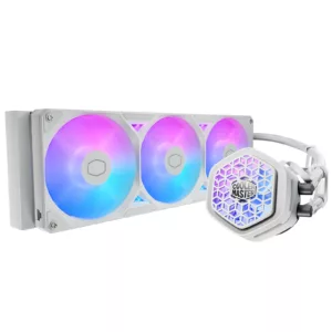 COOLER MASTER MasterLiquid 360 Atmos II VRM Fan White