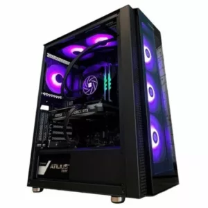 CORE Ultra 5 225F - B860M - RTX5060 8Go - VENGEANCE RGB DDR5 32Go - SSD 1To - USB Type-C en facade  - LAN 2.5 GbE - 650W - Windows 11 en version d'essai avec ses pilotes preinstalles.