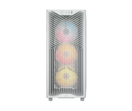 CORSAIR 3200D RS ARGB Mid-Tower Performance Case White – Image 2