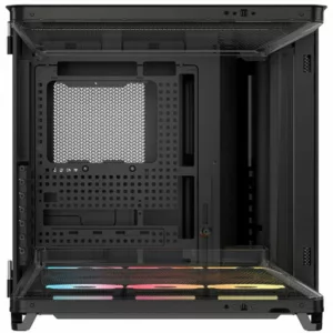 Alternative view of CORSAIR AIR 5400 LX-R RGB LINK Mid-Tower PC Case, Black