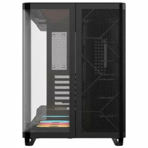 CORSAIR AIR 5400 LX-R RGB LINK Mid-Tower PC Case, Black – Image 4
