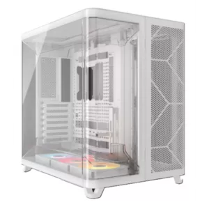 CORSAIR AIR 5400 RS-R ARGB Mid-Tower PC Case, White