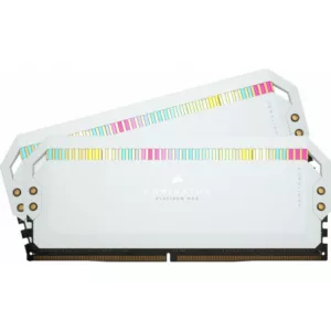 Alternative view of Corsair DOMINATOR PLAT. 64Go 5200 Blanc