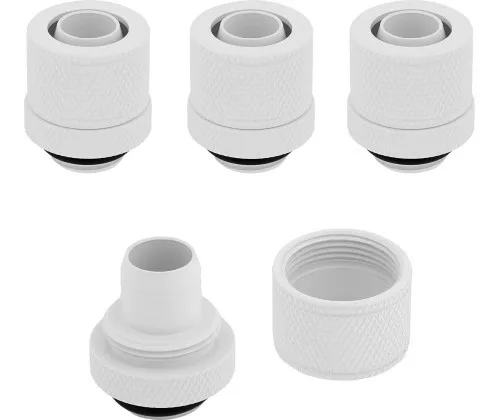 CORSAIR Hydro X Series XF Embout à compression - Blanc (x 4) abîmé – Image 3