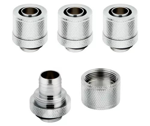 CORSAIR Hydro X Series XF Embout à compression - Chrome (x 4) abîmé – Image 3