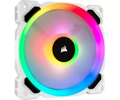 CORSAIR LL120 Pro LED RGB 120mm Blanc abîmé
