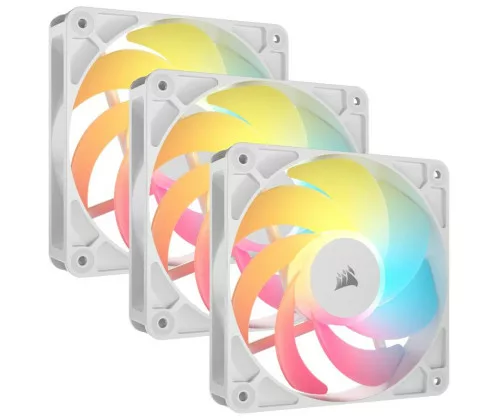 Corsair RS120-R ARGB Boitier PC Ventilateur 12 cm Blanc 3 pièce(s)