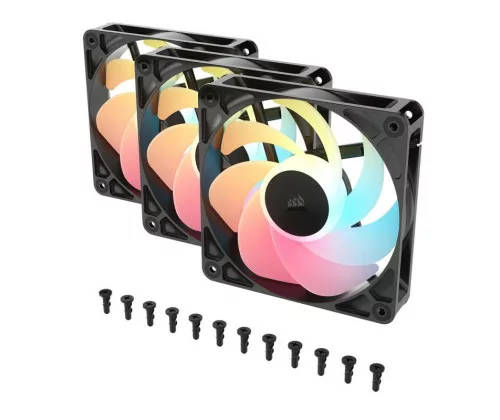 Corsair RS120-R ARGB Boitier PC Ventilateur 12 cm Noir 3 pièce(s) – Image 3