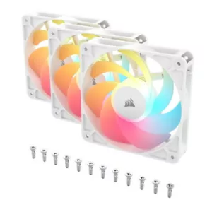 Corsair RS120-R ARGB Boitier PC Ventilateur 12 cm Blanc 3 pièce(s) – Image 3
