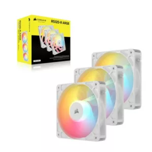 Corsair RS120-R ARGB Boitier PC Ventilateur 12 cm Blanc 3 pièce(s) – Image 4