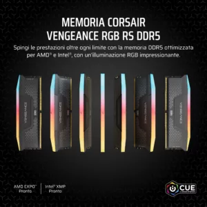 CORSAIR VENGEANCE D5 5600 16GB (2 x 8GB) CL40 Intel XMP & AMD EXPO – Image 4