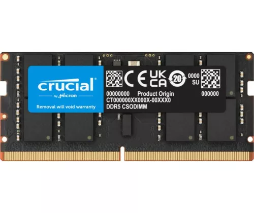 Crucial CT32G64C52CS5 module de mémoire 32 Go 1 x 32 Go DDR5 6400 MT/s