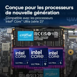 Crucial CT32G64C52CS5 module de mémoire 32 Go 1 x 32 Go DDR5 6400 MT/s – Image 3