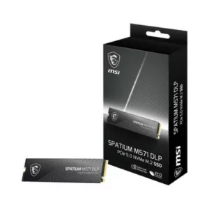 Disque Dur SSD MSI SPATIUM M571 DLP 2TB M.2 PCIe 5.0 14500Mo/s 3D NAND