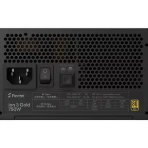 FRACTAL Ion 3 Gold 750W Black, EU Cord – Image 3