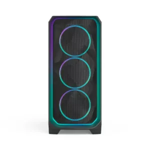 Alternative view of FRACTAL Meshify 3 Ambience Pro RGB Black TG Light Tint emballage abimé
