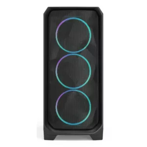 Alternative view of FRACTAL Meshify 3 Black RGB TG Light Tint
