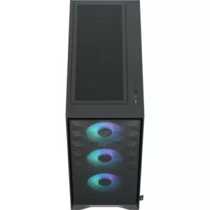 Alternative view of FRACTAL Pop 2 Air Black TG RGB