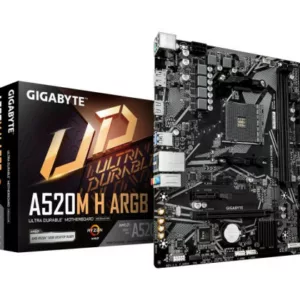 Alternative view of GIGABYTE A520M H ARGB