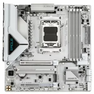 Alternative view of GIGABYTE B850M EAGLE WF6E ICE