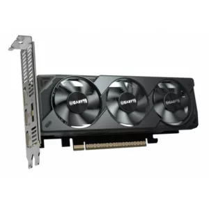 GIGABYTE GeForce RTX 5050 OC Low Profile 8G Carte Graphique - 8GB GDDR6, 128bit, PCI-E 5.0, 2587MHz Fréquence du c?ur, 2 x DP, 2 x HDMI, NVIDIA DLSS 4, GV-N5050OC-8GL – Image 3
