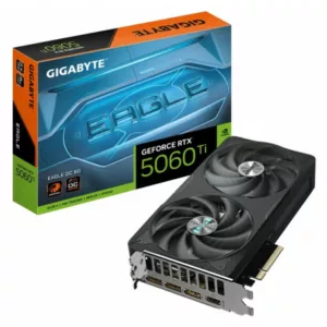 GIGABYTE GeForce RTX 5060 Ti EAGLE OC 8G Carte Graphique ? 8 Go GDDR7, 128 bits, PCI-E 5.0, 2617 MHz Fréquence du processeur, 3 x DisplayPort, 1 x HDMI, GV-N506TEAGLE OC-8GD