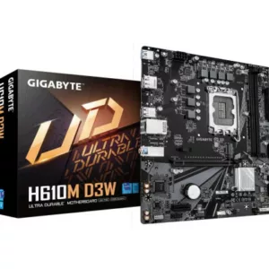 Alternative view of GIGABYTE H610M D3W