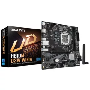 Alternative view of GIGABYTE H610M D3W WIFI6