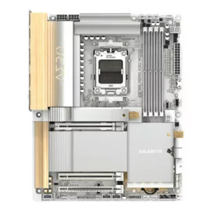 Alternative view of Gigabyte X870E AERO X3D WOOD