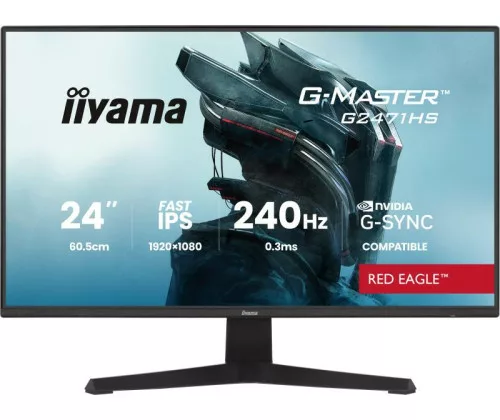 iiyama G-MASTER G2471HS-B1 écran plat de PC 61 cm (24")