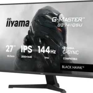 Alternative view of iiyama G-MASTER G2741QSU-B1 écran plat de PC 68,6 cm (27") 2560 x 1440 pixels Noir