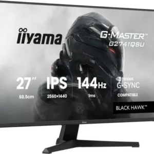 iiyama G-MASTER G2741QSU-B1 écran plat de PC 68,6 cm (27") 2560 x 1440 pixels Noir – Image 3