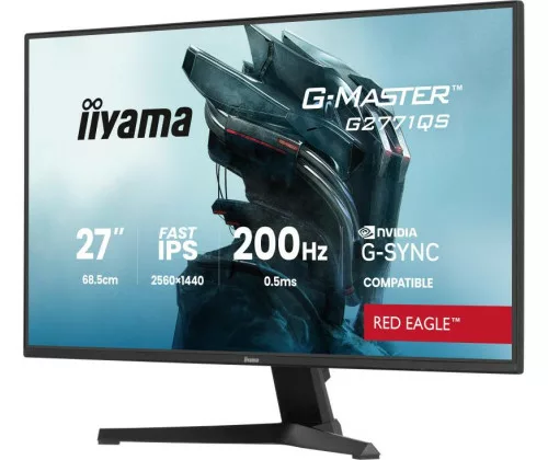 iiyama G2771QS-B1 écran plat de PC 68,6 cm (27") 2560 x 1440 pixels Wide Quad HD Noir – Image 2