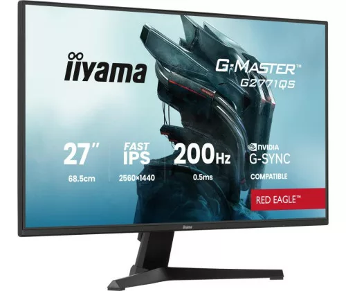 iiyama G2771QS-B1 écran plat de PC 68,6 cm (27") 2560 x 1440 pixels Wide Quad HD Noir – Image 3