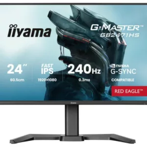 iiyama GB2471HS-B1 écran plat de PC 60,5 cm (23.8") 1920 x 1080 pixels Noir