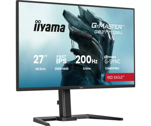 iiyama GB2771QSU-B1 écran plat de PC 68,6 cm (27") 2560 x 1440 pixels Wide Quad HD Noir – Image 4