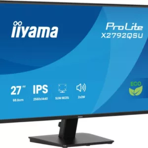 iiyama ProLite X2792QSU-B1 écran plat de PC 68,6 cm (27") 2560 x 1440 pixels Quad HD Noir – Image 4
