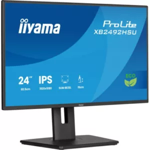 iiyama ProLite XB2492HSU-B1 écran plat de PC 61 cm (24") 1080 x 1920 pixels Quad HD LED Noir – Image 4