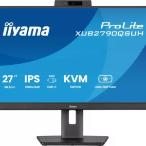 Alternative view of iiyama ProLite XUB2790QSUH-B2 écran plat de PC 68,6 cm (27") 2560 x 1440 pixels Quad HD LED Noir
