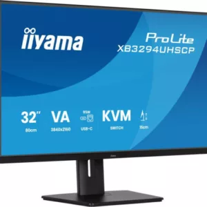 iiyama XB3294UHSCP-B1 écran plat de PC 80 cm (31.5") 3840 x 2160 pixels 4K Ultra HD Noir