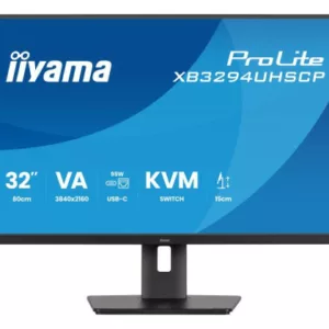 Alternative view of iiyama XB3294UHSCP-B1 écran plat de PC 80 cm (31.5") 3840 x 2160 pixels 4K Ultra HD Noir