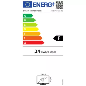 IIYAMA XUB2792QSN-B1o abîmé – Image 4