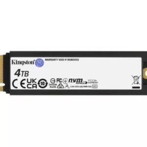 Alternative view of Kingston Technology 4000G RENEGADE PCIe 4.0 NVMe SSD W/ Radiateur de dissipation thermique